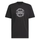 ADIDAS MEN'S BASKETBALL EMBLEM GRAPHIC TEE 'BLACK'