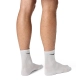 NIKE EVERYDAY LIGHTWEIGHT TRAINING CREW SOCKS (3 PAIRS) 'WHITE'