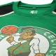 NBA BOSTON CELTICS PRINTED RAGLAN T-SHIRT 'GREEN'