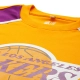 NBA LOS ANGELES LAKERS PRINTED RAGLAN T-SHIRT 'YELLOW'