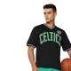 NBA BOSTON CELTICS V-NECK OVERSIZED JERSEY 'BLACK'