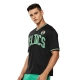 NBA BOSTON CELTICS V-NECK OVERSIZED JERSEY 'BLACK'