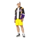 NBA LOS ANGELES LAKERS LIGHTWEIGHT JACKET 'BLACK/PURPLE'