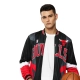 NBA CHICAGO BULLS LIGHTWEIGHT JACKET 'BLACK/RED'