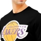 NBA LOS ANGELES LAKERS: CLASSIC CREST T-SHIRT 'BLACK'