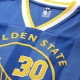 NBA GOLDEN STATE WARRIORS STEPH CURRY VINTAGE FOOTBALL OVERSIZED JERSEY 'ROYAL BLUE'