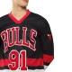 NBA DENNIS RODMAN CHICAGO BULLS FULL SLEEVE OVERSIZED JERSEY 'BLACK'