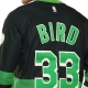 NBA LARRY BIRD BOSTON CELTICS FULL SLEEVE OVERSIZED JERSEY 'BLACK'