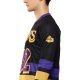 NBA MAGIC JOHNSON LOS ANGELES LAKERS FULL SLEEVE OVERSIZED JERSEY 'BLACK'