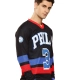 NBA ALLEN IVERSON PHILADELPHIA 76ERS FULL SLEEVE OVERSIZED JERSEY 'BLACK'
