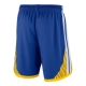 NIKE MEN'S DRI-FIT NBA GOLDEN STATE WARRIORS SWINGMAN ICON EDITION REPLICA SHORTS 'RUSH BLUE'