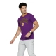 LOS ANGELES LAKERS CORE TYPOGRAPHY T-SHIRT 'PURPLE'