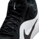 NIKE MEN'S PRECISION 8 MID BASKETBALL SHOES 'BLACK/WHITE/ICE BLUE'