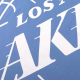 LOS ANGELES LAKERS OVERSIZED LOGO T-SHIRT 'LIGHT BLUE'