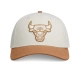 NBA CHICAGO BULLS TWO TONE NATURAL CAP 'BEIGE/BROWN'