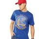 NBA STEPHEN CURRY GOLDEN STATE WARRIROS CLASSIC PRINTED T-SHIRT 'ROYAL BLUE'