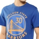 NBA STEPHEN CURRY GOLDEN STATE WARRIROS CLASSIC PRINTED T-SHIRT 'ROYAL BLUE'