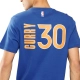 NBA STEPHEN CURRY GOLDEN STATE WARRIROS CLASSIC PRINTED T-SHIRT 'ROYAL BLUE'