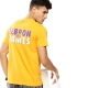 NBA LEBRON JAMES LOS ANGELES LAKERS CLASSIC PLAYER NAME T-SHIRT 'YELLOW'