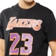 NBA LEBRON JAMES LOS ANGELES LAKERS CLASSIC PRINTED T-SHIRT 'BLACK'