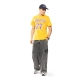 NBA LUKA DONCIC LOS ANGELES LAKERS CLASSIC PRINTED T-SHIRT 'YELLOW'