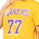 NBA LUKA DONCIC LOS ANGELES LAKERS CLASSIC PRINTED T-SHIRT 'YELLOW'