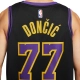 NIKE MEN'S LUKA DONCIC LOS ANGELES LAKERS DRI-FIT NBA CITY EDITION SWINGMAN JERSEY 'BLACK'