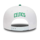 NEW ERA BOSTON CELTICS NBA CROWN PATCHES 9FIFTY SNAPBACK CAP 'WHITE'