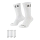 JORDAN ESSENTIALS CREW SOCKS (3 PAIRS) - 'WHITE'