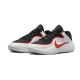 NIKE MEN'S PRECISION 8 LOW BASKETBALL SHOES 'BLACK/WHITE/PICANTE RED'