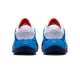 NIKE MEN'S PRECISION 8 LOW BASKETBALL SHOES 'BLUE/WHITE/PICANTE RED'