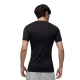 NIKE MEN'S DRI-FIT JORDAN SPORT SHORT-SLEEVE BASE LAYER TOP BLACK