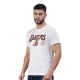 NBA LEBRON JAMES LOS ANGELES LAKERS NAME & NUMBER T-SHIRT 'WHITE'