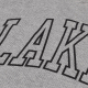 LOS ANGELES LAKERS OVERSIZED TEXTURED T-SHIRT 'GREY'