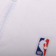 NBA BOMBER NECK POLO T-SHIRT 'WHITE'