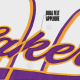 LOS ANGELES LAKERS TYPOGRAPHY BASEBALL SHIRT 'WHITE'