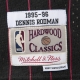 SWINGMAN JERSEY CHICAGO BULLS ALTERNATE 1995-96 DENNIS RODMAN 'BLACK'
