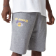 NEW ERA LOS ANGELES LAKERS TEAM SCRIPT SHORTS 'GREY'
