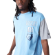 NEW ERA MEMPHIS GRIZZLIES NBA CUT SEW OVERSIZED T-SHIRT 'BLUE'