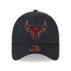 NEW ERA CHICAGO BULLS FOIL PACK A-FRAME TRUCKER CAP 'BLACK'