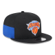 NEW ERA NEW YORK KNICKS MULTI PATCH 9FIFTY SNAPBACK CAP 'BLACK'