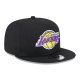 NEW ERA LOS ANGELES LAKERS METALLIC ARCH 9FIFTY SNAPBACK CAP 'BLACK'