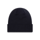 NEW ERA LOS ANGELES LAKERS METALLIC BADGE CUFF KNIT BEANIE HAT 'BLACK'