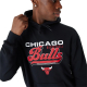 CHICAGO BULLS NBA RETRO GRAPHIC BLACK OVERSIZED HOODIE 'BLACK'