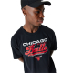 NEW ERA CHICAGO BULLS NBA RETRO GRAPHIC BLACK OVERSIZED T-SHIRT 'BLACK'