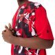 NEW ERA CHICAGO BULLS NBA CUT AND SEW RED OVERSIZED T-SHIRT 'RED'