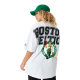 NEW ERA BOSTON CELTICS NBA LARGE GRAPHIC WHITE OVERSIZED T-SHIRT 'WHITE'