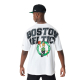 NEW ERA BOSTON CELTICS NBA LARGE GRAPHIC WHITE OVERSIZED T-SHIRT 'WHITE'