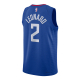 NIKE LA CLIPPERS KAWHI LEONARD DRI-FIT NBA SWINGMAN ICON EDITION 2022/23 JERSEY 'BLUE'