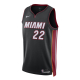 NIKE MIAMI HEAT JIMMY BUTLER DRI-FIT NBA SWINGMAN ICON EDITION 2022/23 JERSEY 'BLACK'